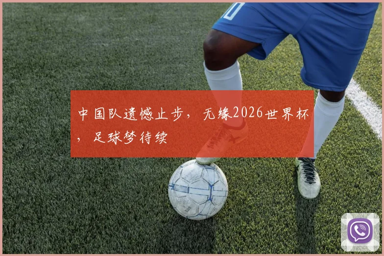 中国队遗憾止步，无缘2026世界杯，足球梦待续