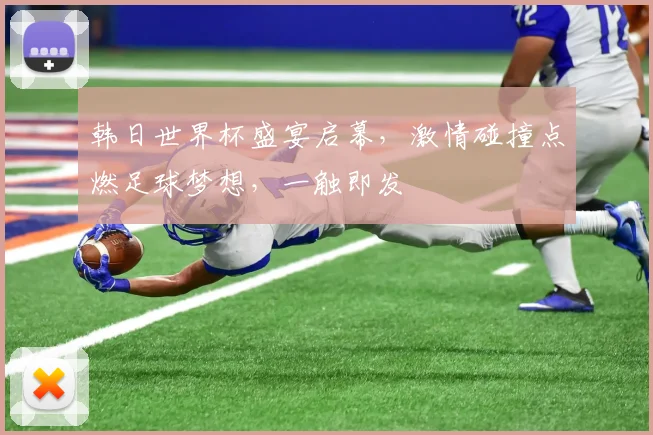 韩日世界杯盛宴启幕，激情碰撞点燃足球梦想，一触即发